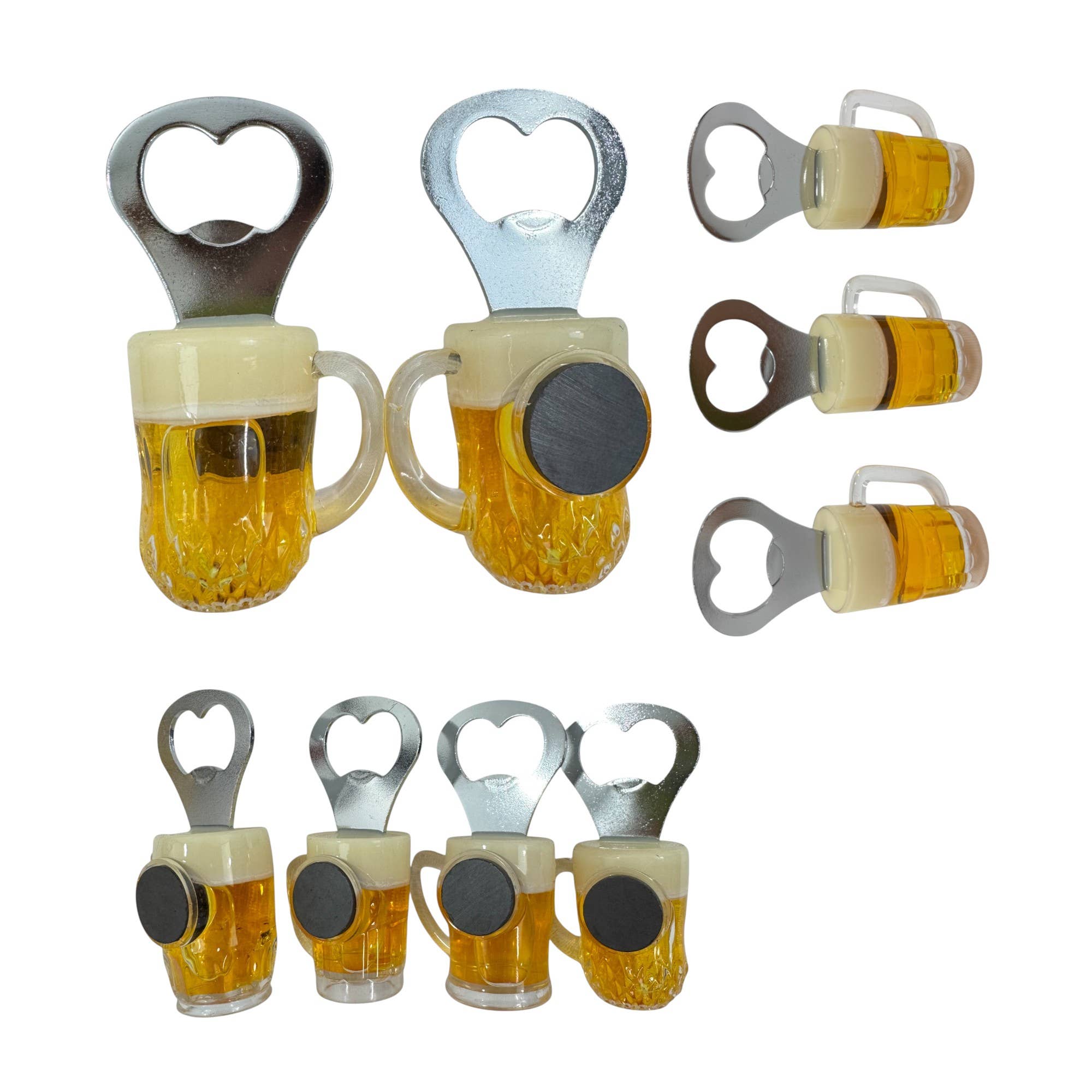 ONE COLOR Beer Miniature Bottle Opener BO720-1 (12PC) for wholesale on Faire2