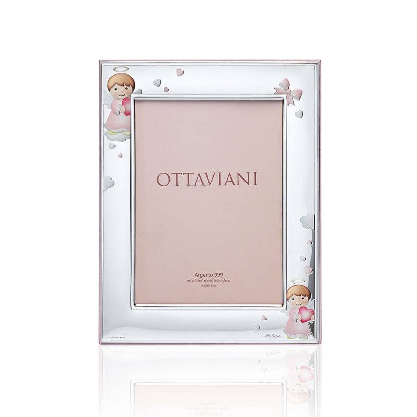 Ottaviani – Moldura - Crianças e bebés por atacado – Moldura para Menina “Angioletto” 13X18