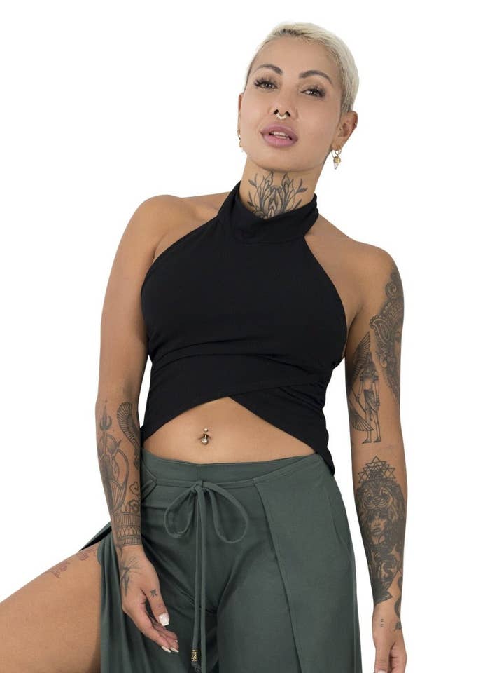 Honolulu Halter Top for wholesale by Ekoluxe