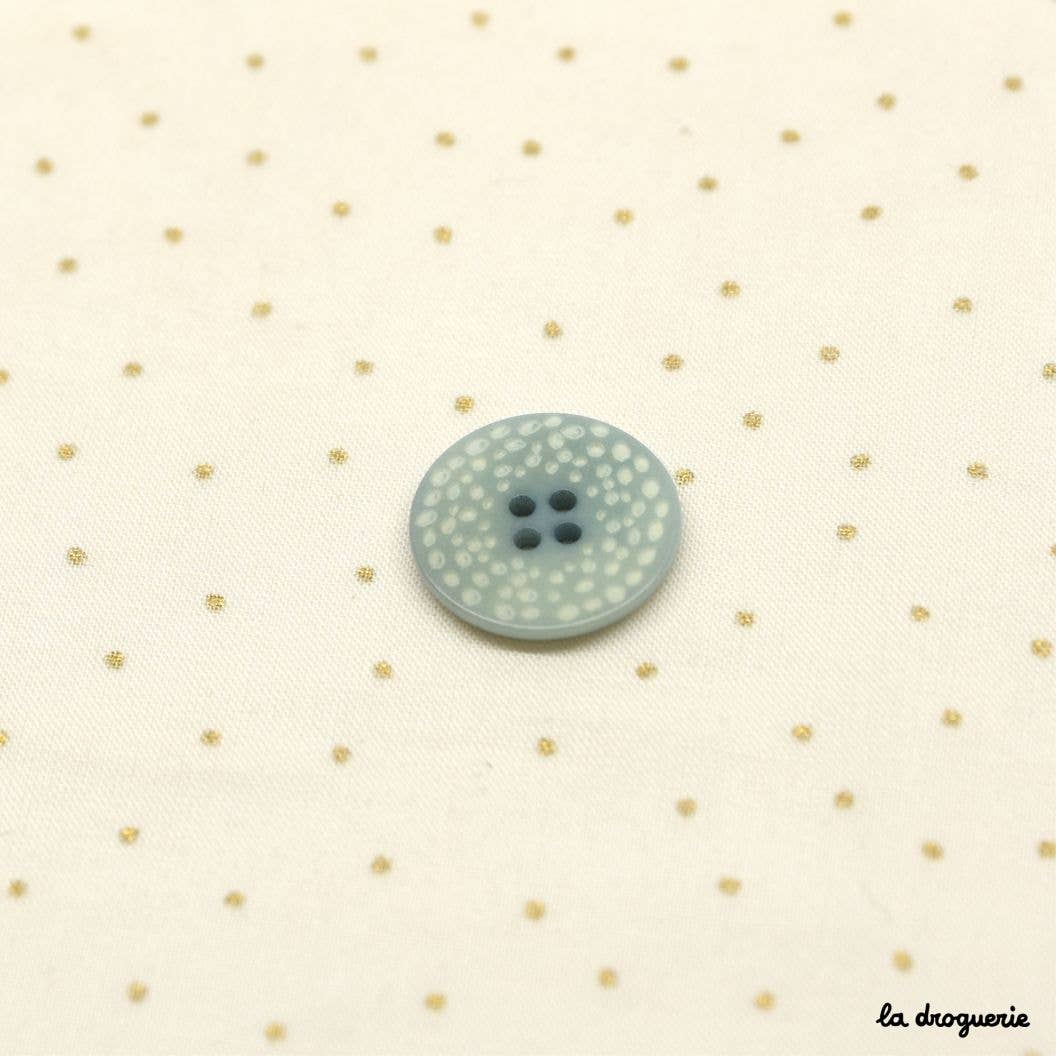 LA DROGUERIE - Wholesale Sewing Button/Snap - "Polka Dot Foam" Button 18 mm2