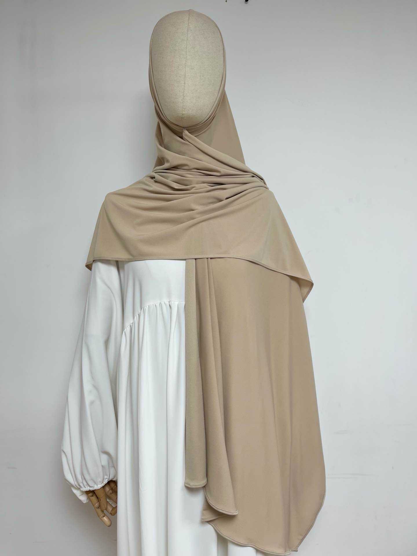 Aawoe Abaya - Wholesale Hijab - Women's - Elegant Long-Sleeve Shawl - 2484-HIJ100