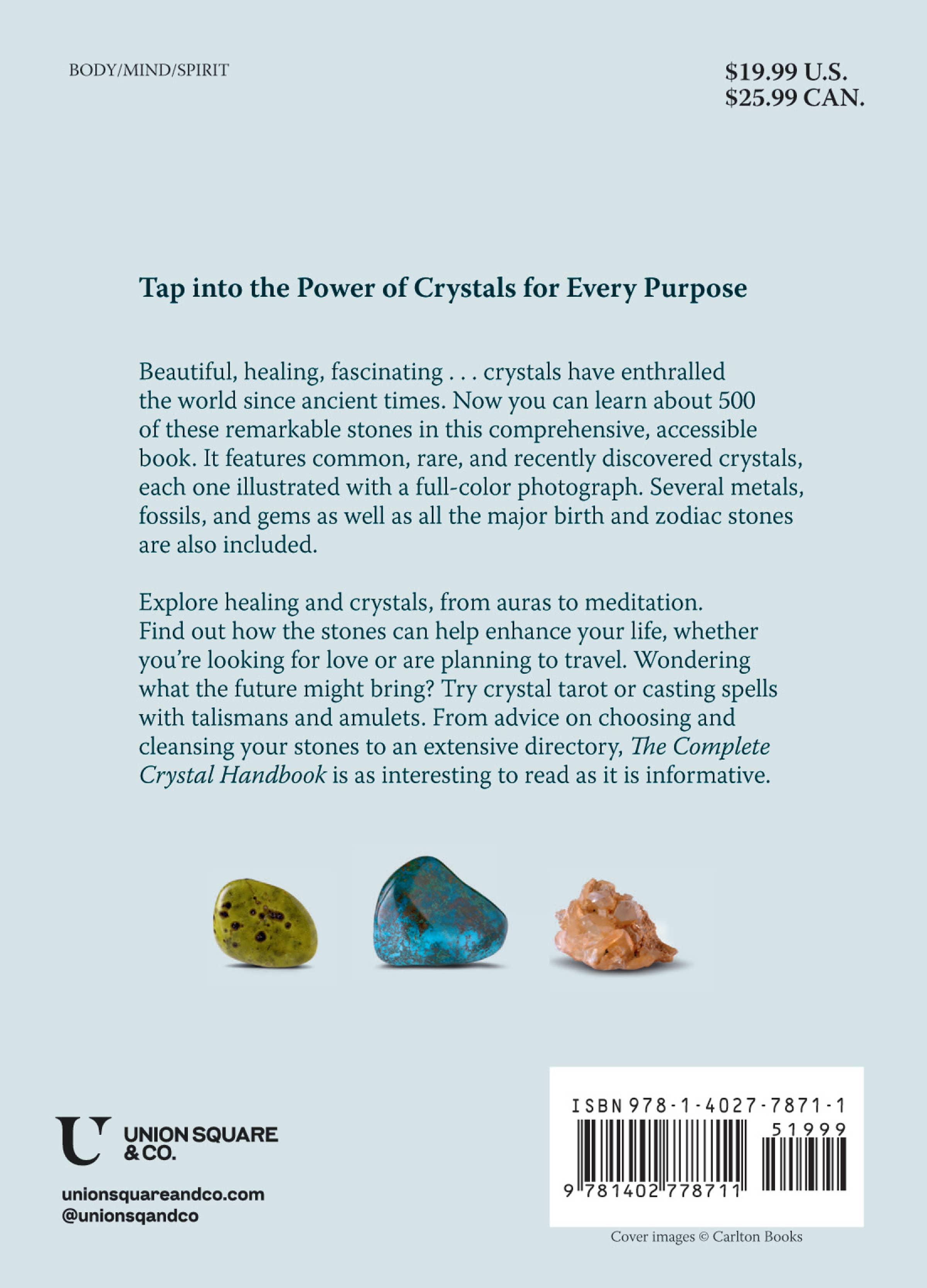 Union Square & Co. - Wholesale Body, Mind & Spirit - Complete Crystal Handbook by Cassandra Eason7