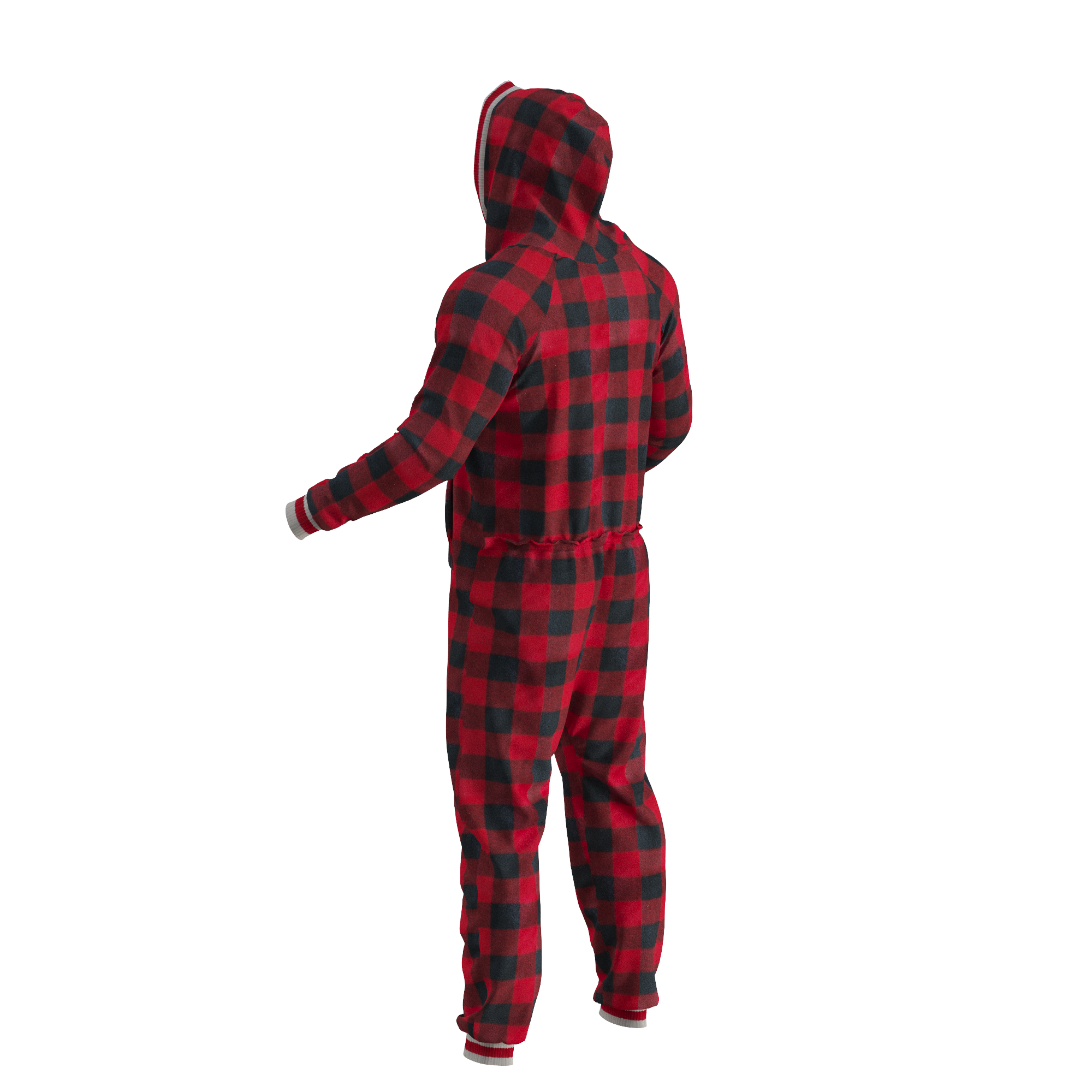 POOK - Wholesale Onesie - Unisex - Pook Onesie - Red (Adult Unisex)5