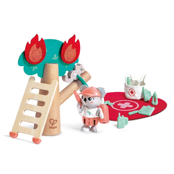 Hape Toys - Wholesale Doll - Kids - Fire Rescue Set