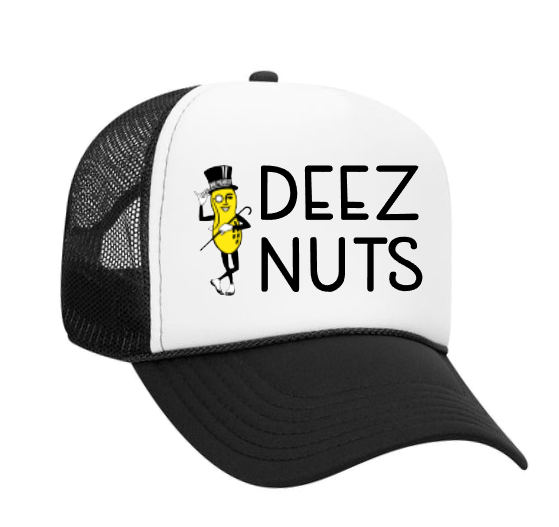 The Candy Collections - Vendita all'ingrosso Cappellino  da camionista - Unisex - Deez Nuts, cappello da camionista retrò vintage con arachidi0