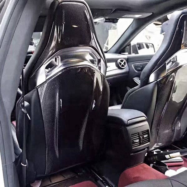 Carbon Deluxe - Wholesale Car Decorative Charm - Unisex - CD Carbon Seat Cover for Mercedes Benz A45/CLA45/GLA45 C43/C63 W205 E43/E63 W2123
