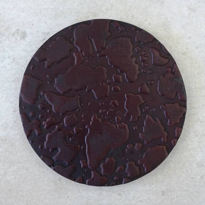 Leather Coasters - Splash for wholesale by Bryer Goods