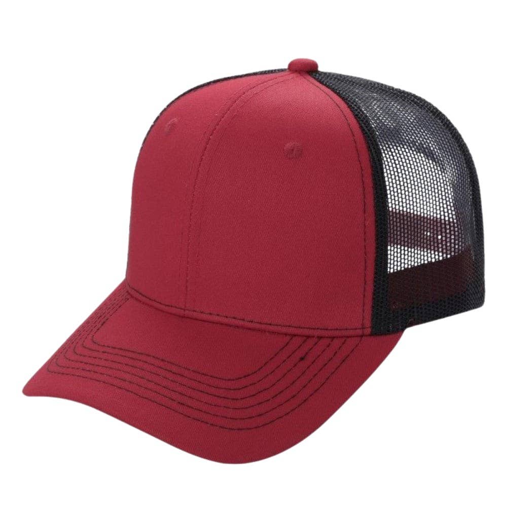 DOBBI – Großhandel Trucker-Cap – Unisex – Curve Trucker Mesh-Mütze mit 6 Paneelen35