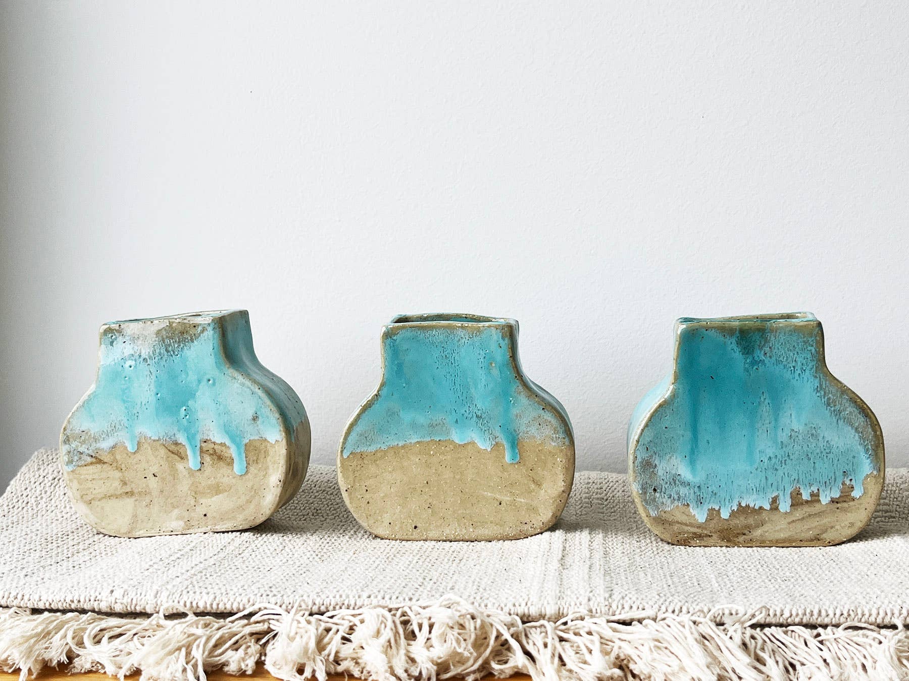 Eli.C Studio – wholesale Vase – Flat Vase - Honeymoon Bay Ceramic5