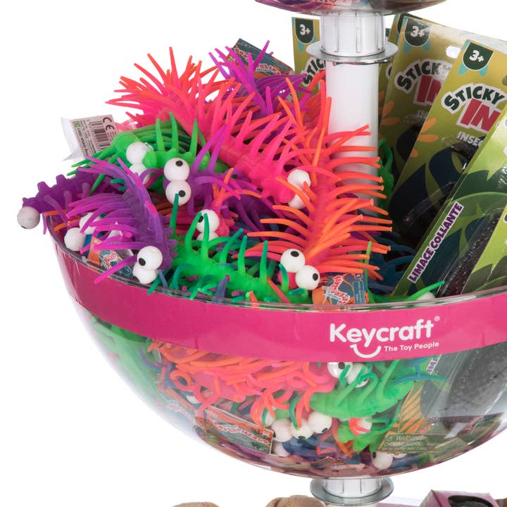 Keycraft - Wholesale Retailer Display - Kids & Baby - Keycraft Mini Hotspot Display Stand & $3 Toy Bundle