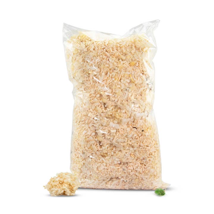 1kg Zirbenspäne "1. Wahl" + Bio Schafwolle | Mischung für den Großhandel von Zirbelino