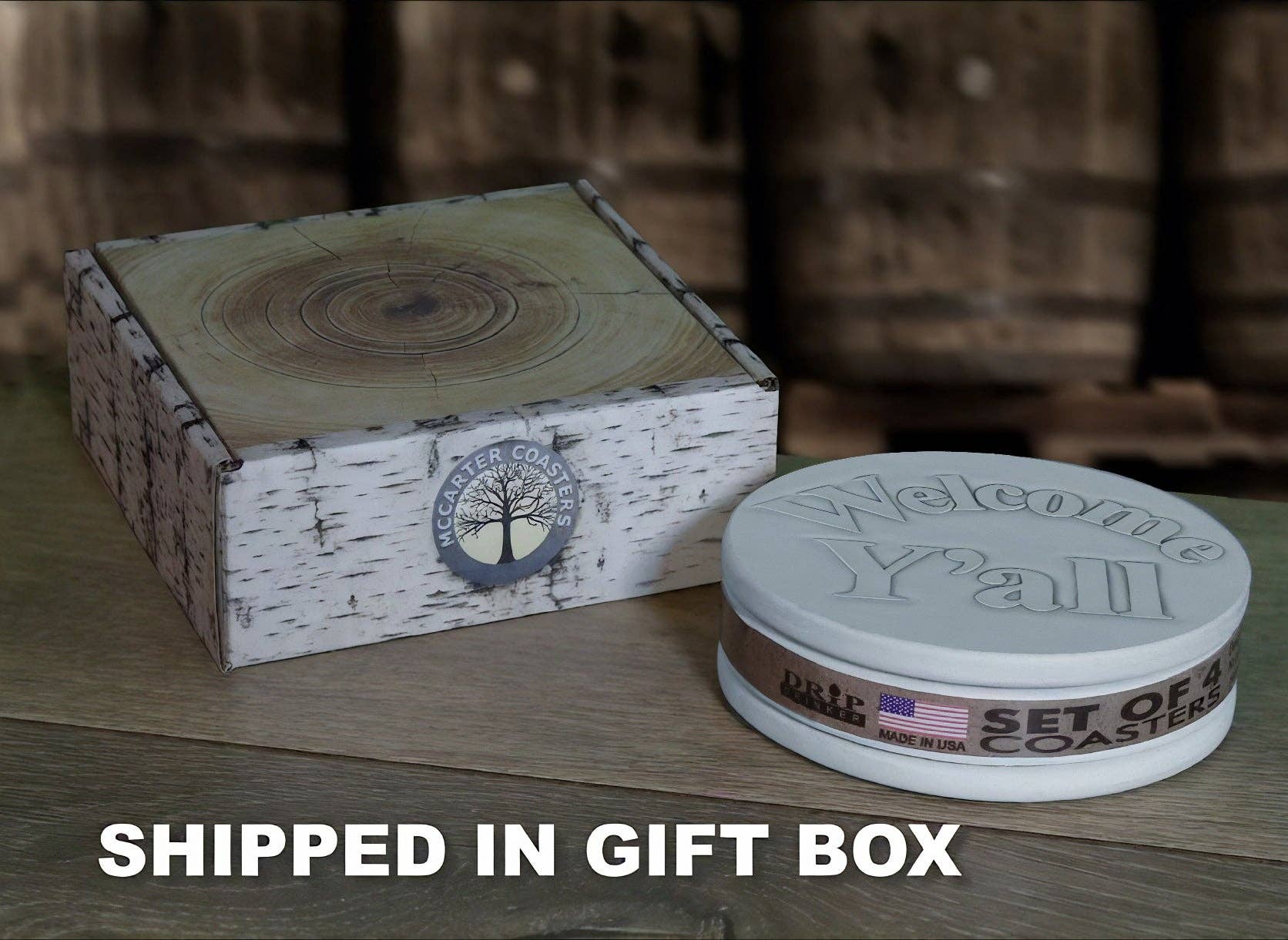 McCarter Coasters - Wholesale Coasters - Welcome Y'all Drink Coasters6