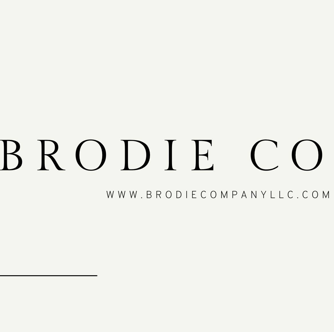 Brodie Company LLC wholesale products