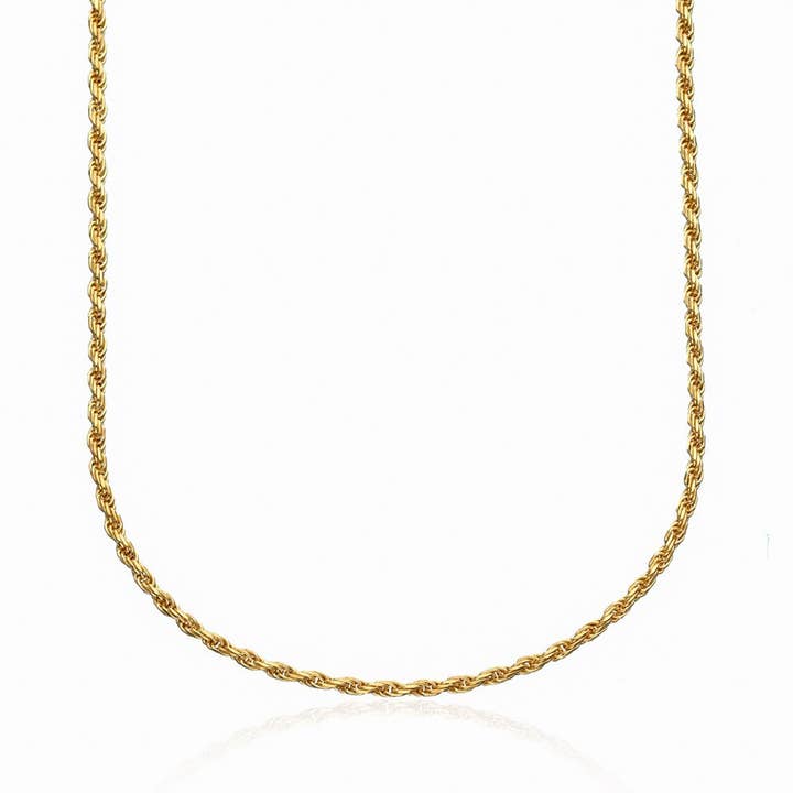 Twist Chain Necklace for wholesale by Scream Pretty - Recycled Sterling Silver Jewellery