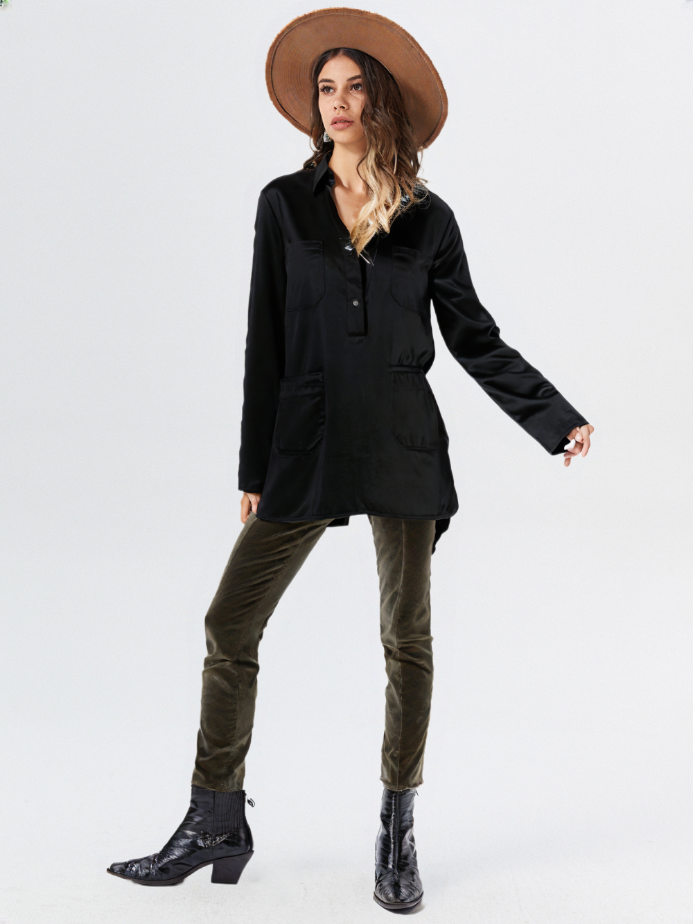 VERY J – Großhandel Hose – Damen – NP70085-Glockenhose aus massivem Samt6