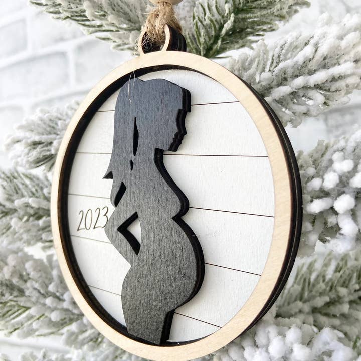 CreationsbyIvanaB - Wholesale Ornament - Pregnancy Ornament, Mama to be Ornament