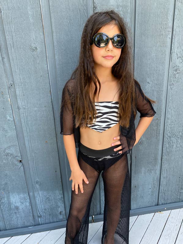 Top playa Riviera negro para venta al por mayor de Les Tout Petits