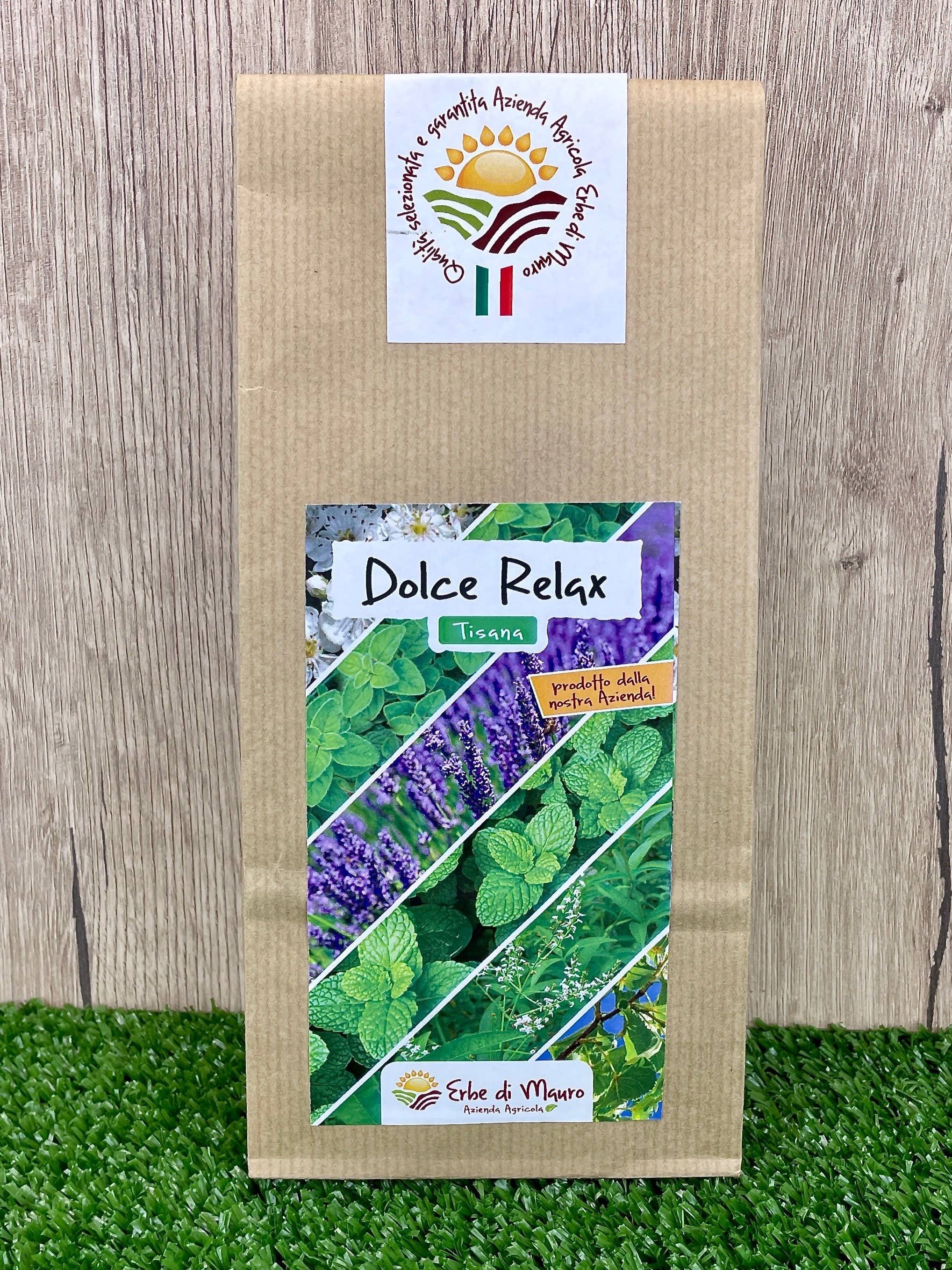 Erbe di Mauro - Venta al por mayor Tés saludables/desintoxicantes - Dulce Relax, Tisana 50g0