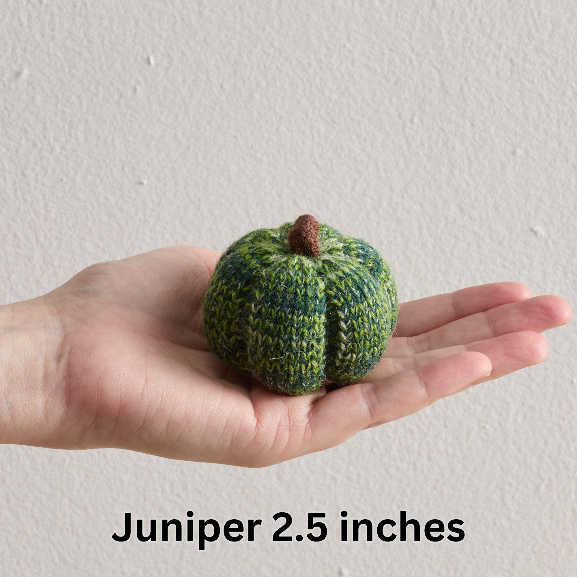 Your Heart's Content - Wholesale Decorative Tabletop Object - Cozy Pumpkins, Variegated Knit Yarn Colors, Handcrafted Gift19