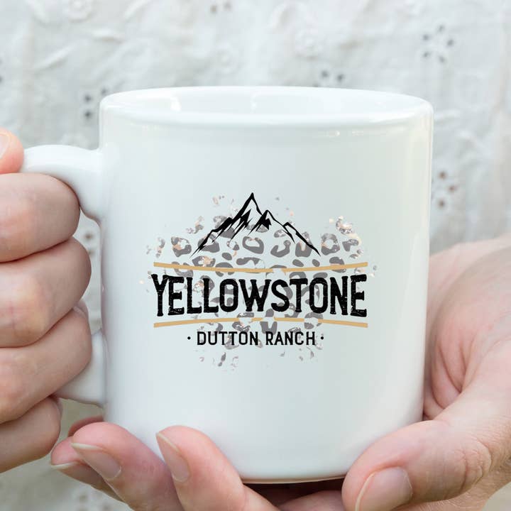 11oz ceramic mug- Yellow Stone for wholesale by Sun Lovin Accessories
