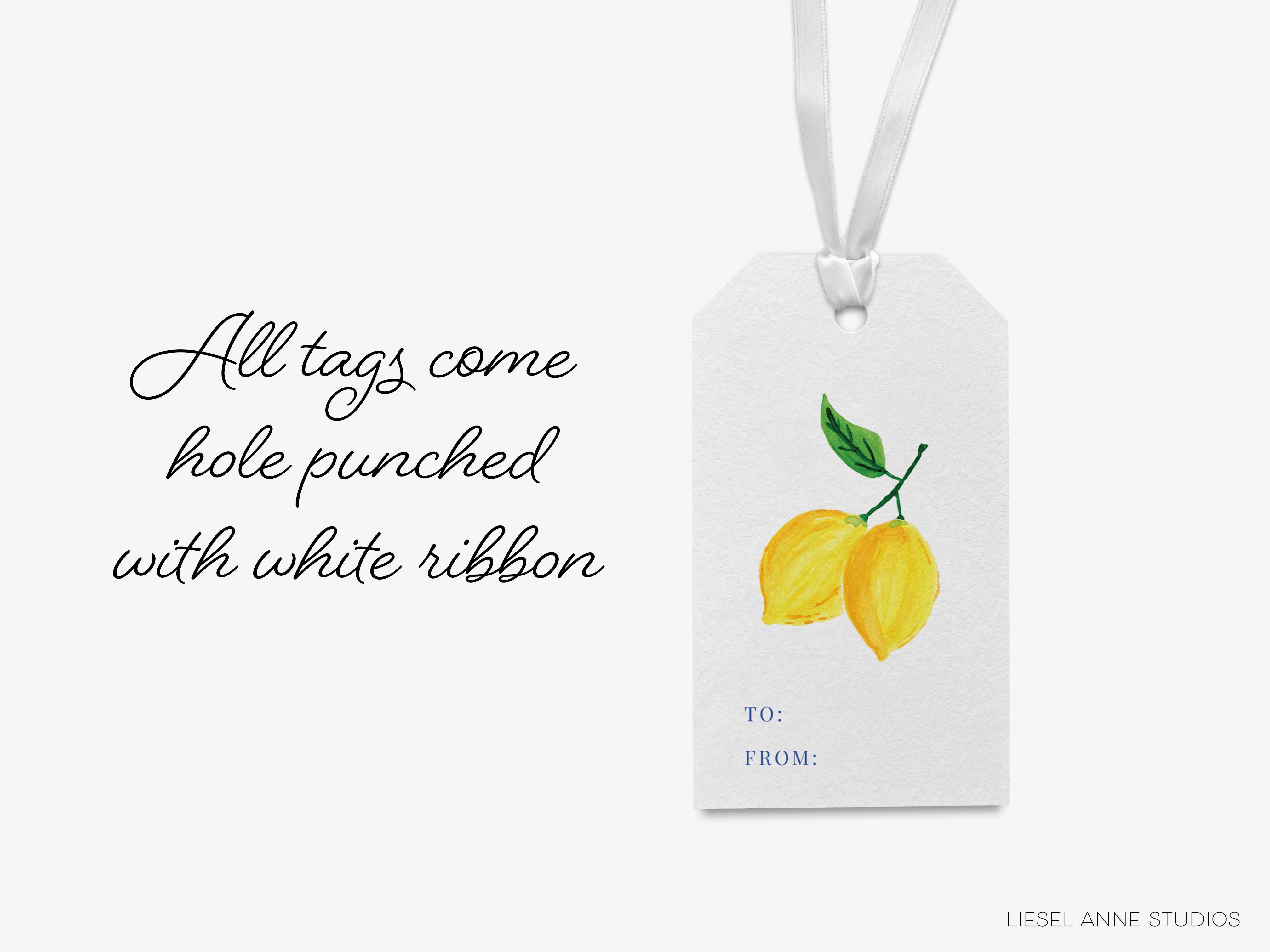 Liesel Anne Studios - Wholesale Gift Tag - Lemon Gift Tags [Sets of 8]2