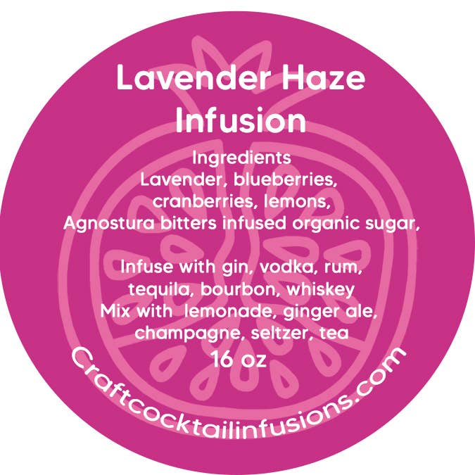 Craft Cocktail Infusions - Wholesale DIY Drink Kit - Cocktail Kit Gift Lavender Haze | Infusion Taylor Lover 3