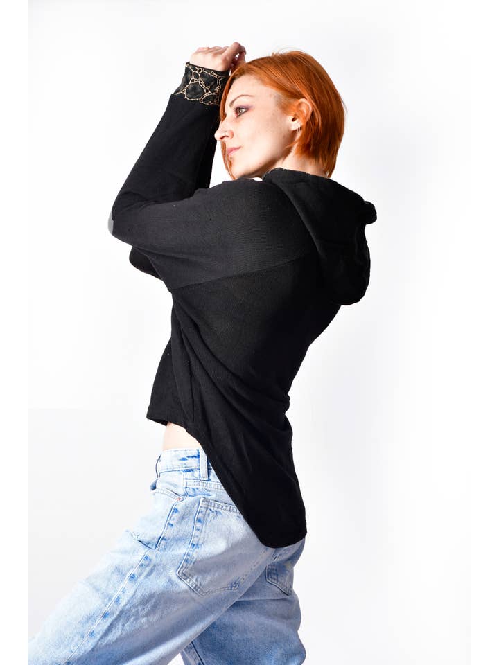 Humanity Centred Designs - Vente Sweat-shirt – femme - Sweatshirt d'hiver doux en tricot SoftKnit Cozy _J 1613