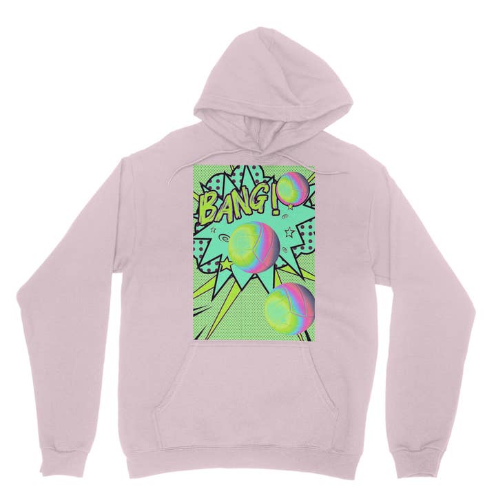 Volleybal klassieke hoodie voor volwassenen voor wholesale door IAKAM