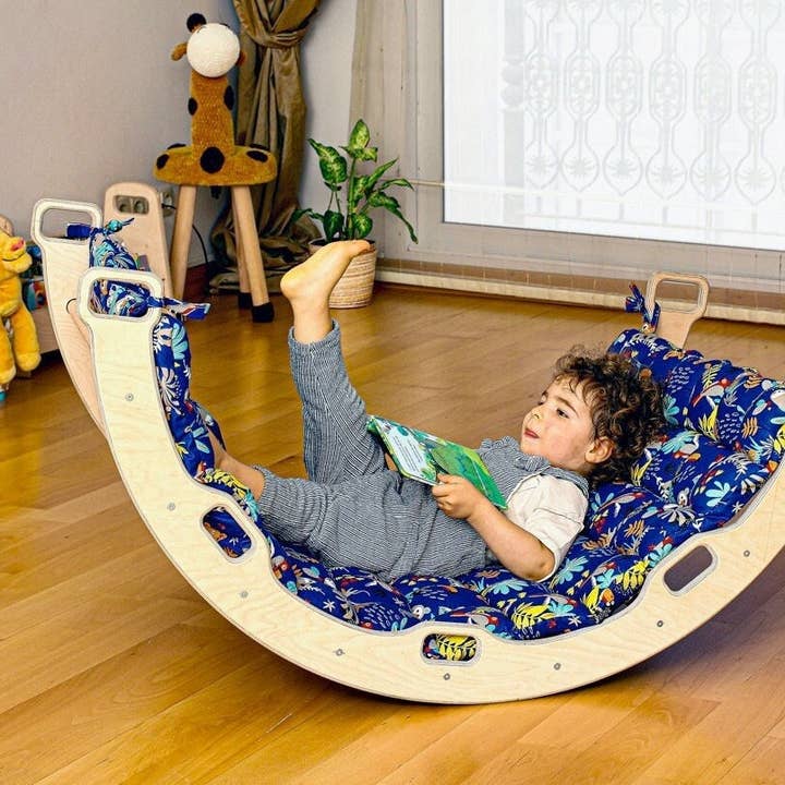 kidodido - Wholesale Wood Toy - Kids - Montessori Climber Arch, Toddler Play