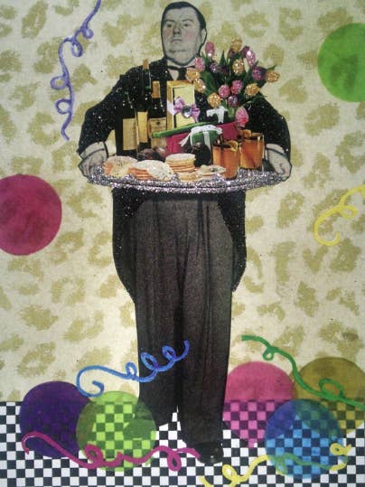 Birthday Butler Card for wholesale by Erica DiPaolo Designs