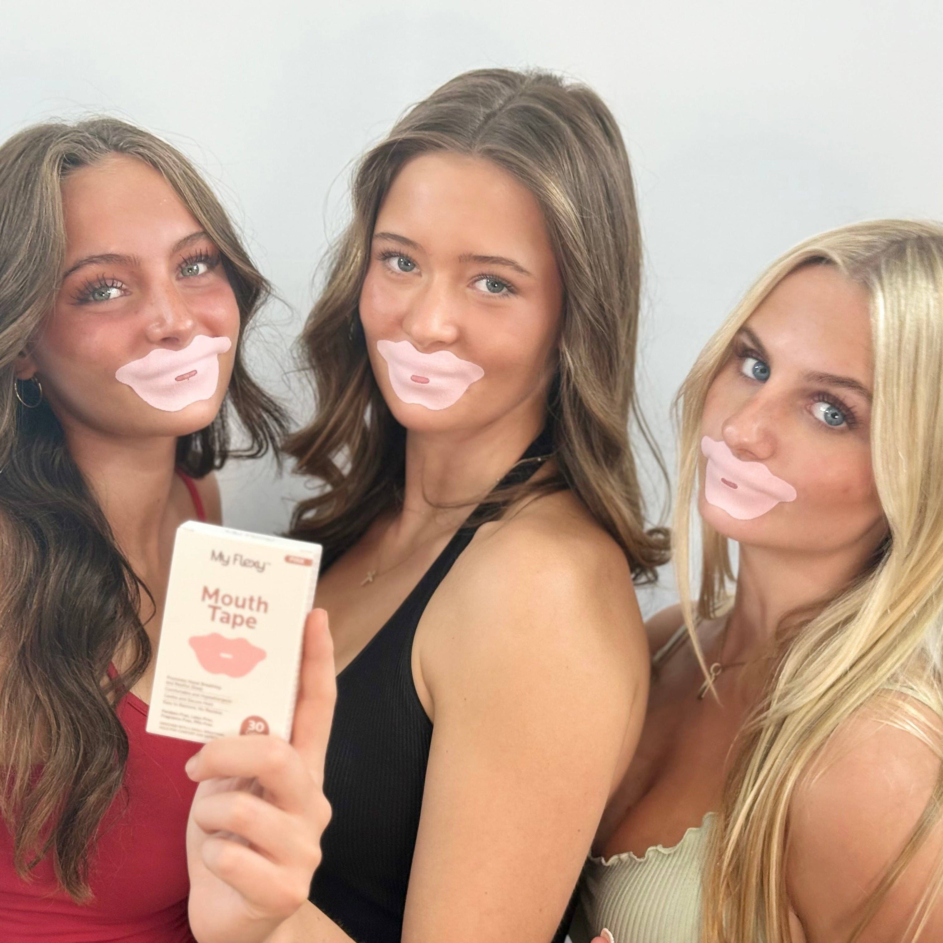 My Flexy – wholesale Sleep/eye mask – Mouth Tape - (Pink Lips)7