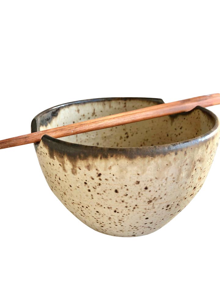 Luna Small Noodle Bowl for wholesale by Gina DeSantis Ceramics
