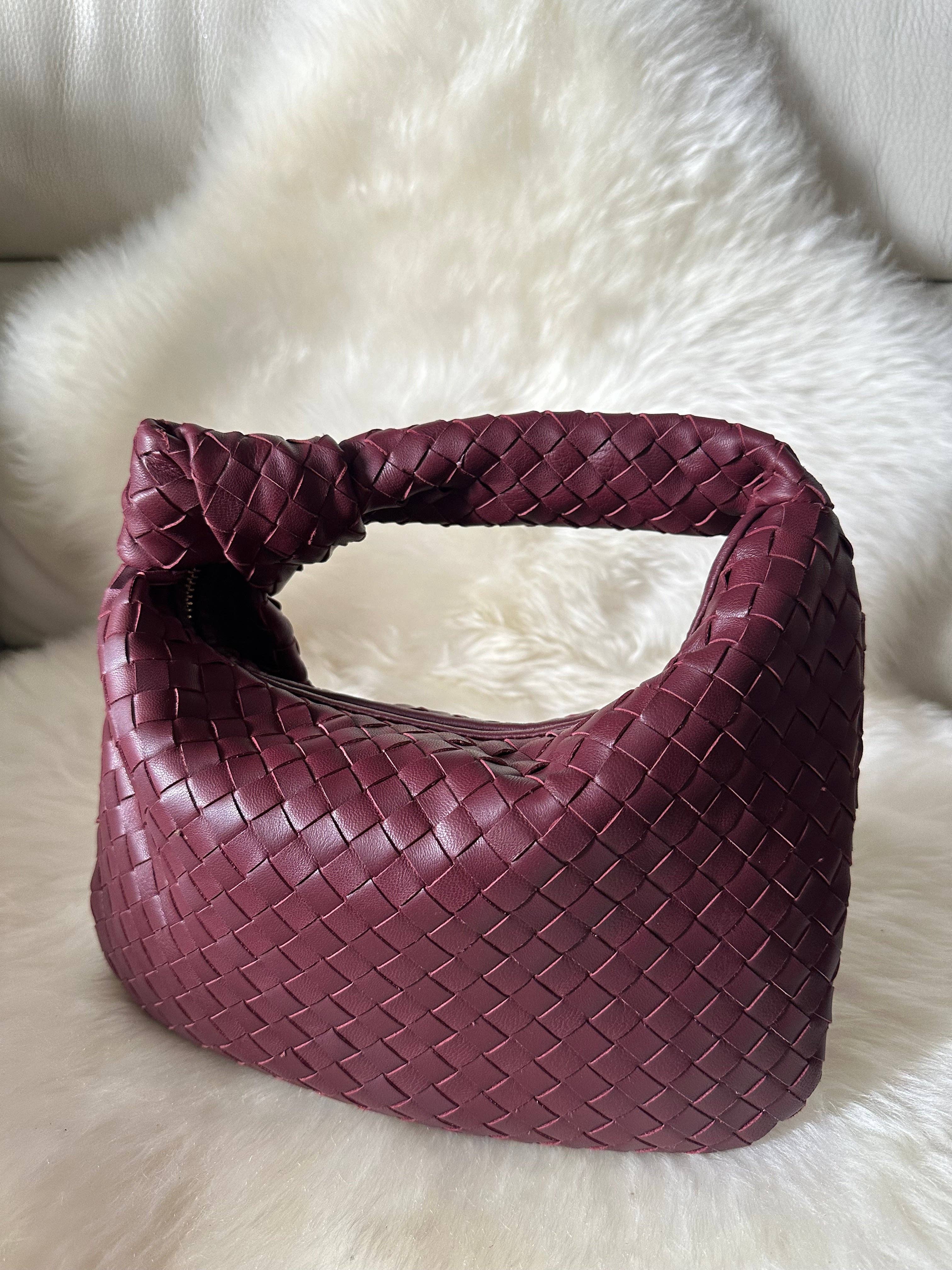 Zhade – Mala com alça superior – Mulher por atacado – JOLIE - pequena bolsa de couro trançado genuíno18