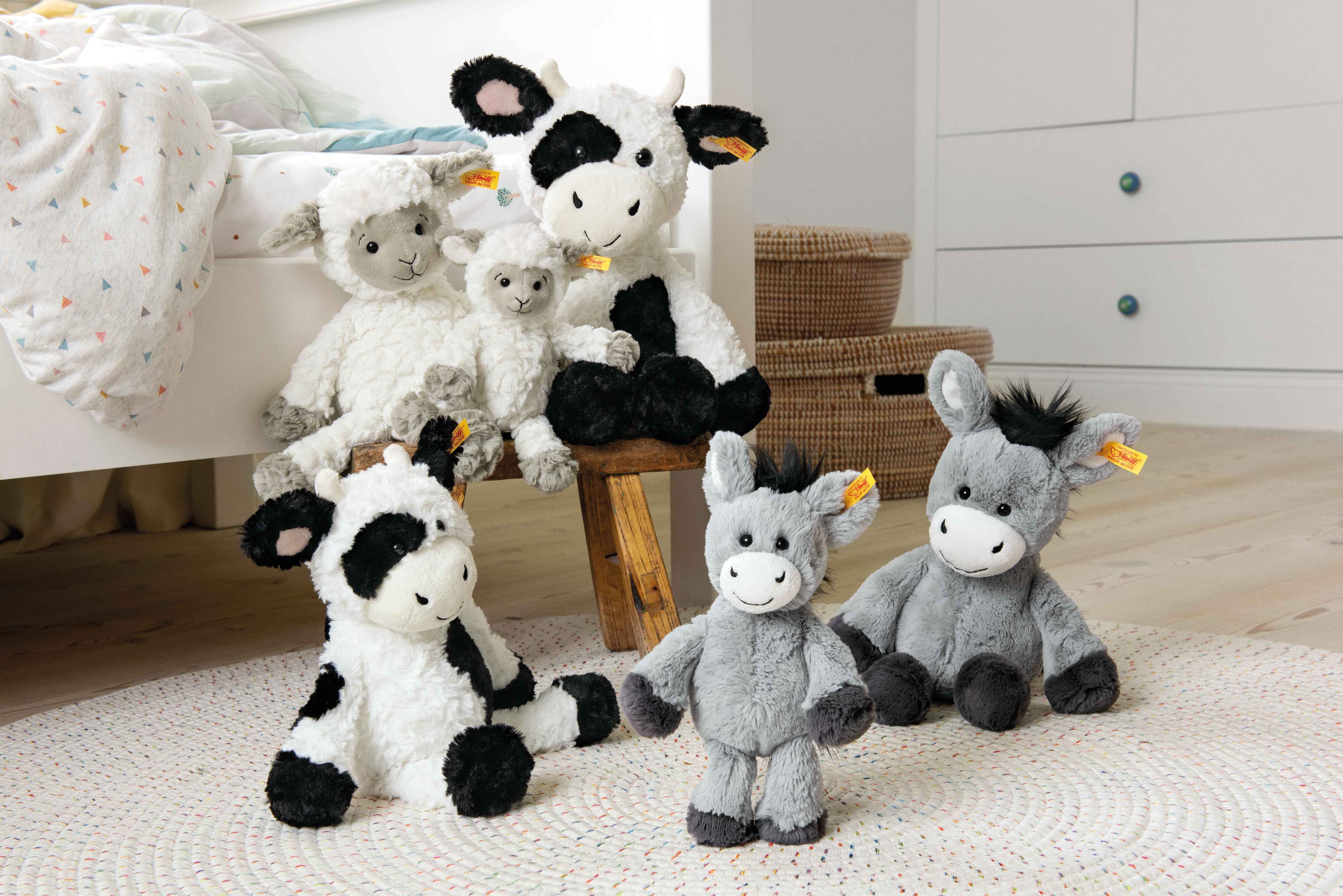Steiff - Wholesale Stuffed/Plush Toy - Kids & Baby - Dinkie Donkey Plush Stuffed Toy, 8 Inches1