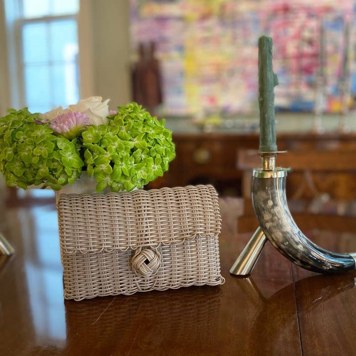 The Lilley Line - Wholesale Clutch Bag - Women's - Clutch, Solid in Putty1