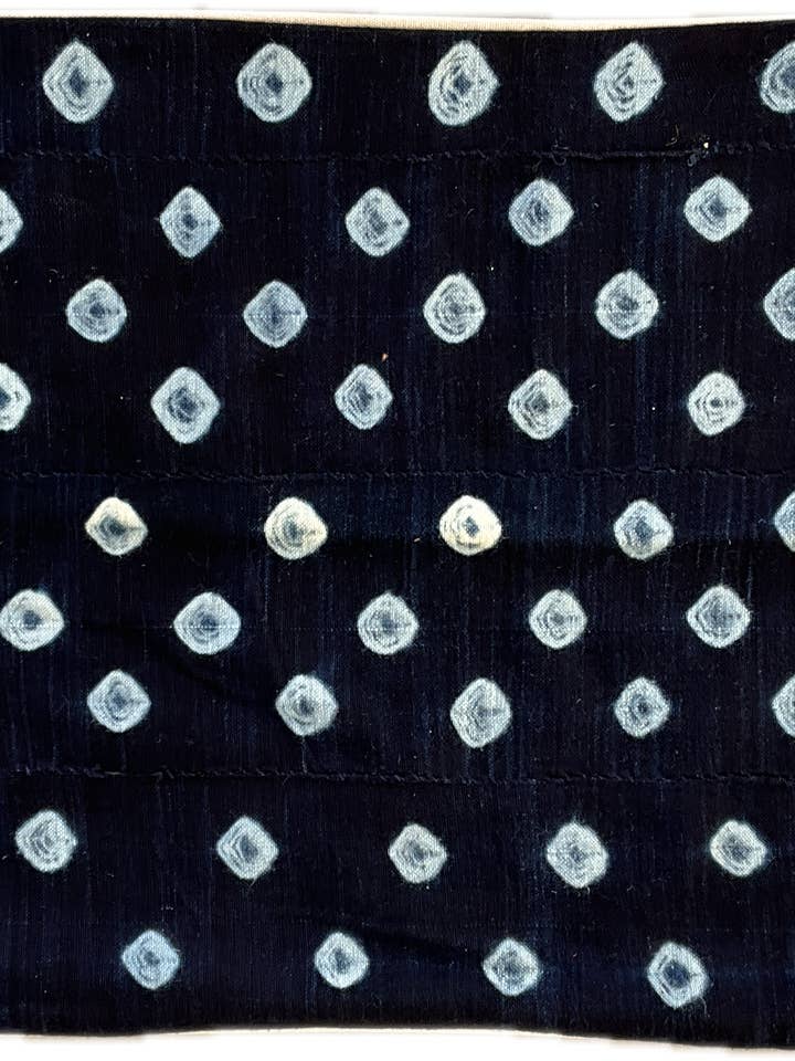 Indigo Pillow Cover - Burkina Faso / Mali / USA PIL07 for wholesale by Jofa African Imports