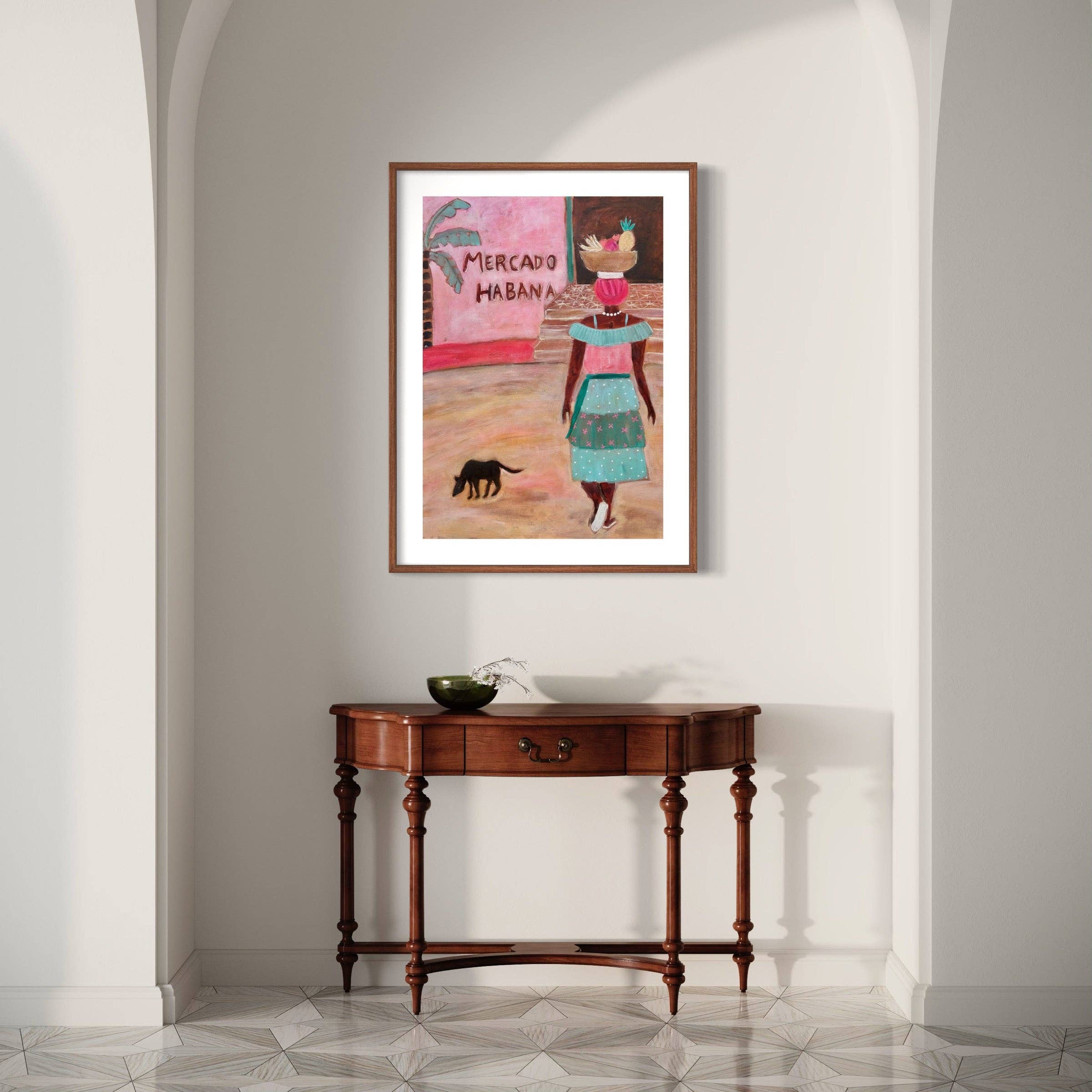 Sue Fantini Art - Vente Affiche d'art - Jour du marché1