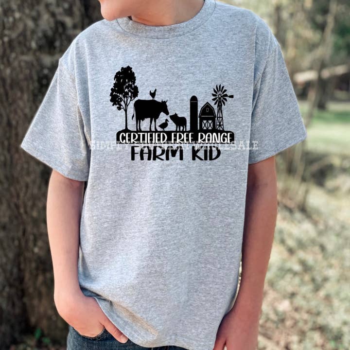 Rage Farm Kid gratis para venta al por mayor de Simply Southern Boutique