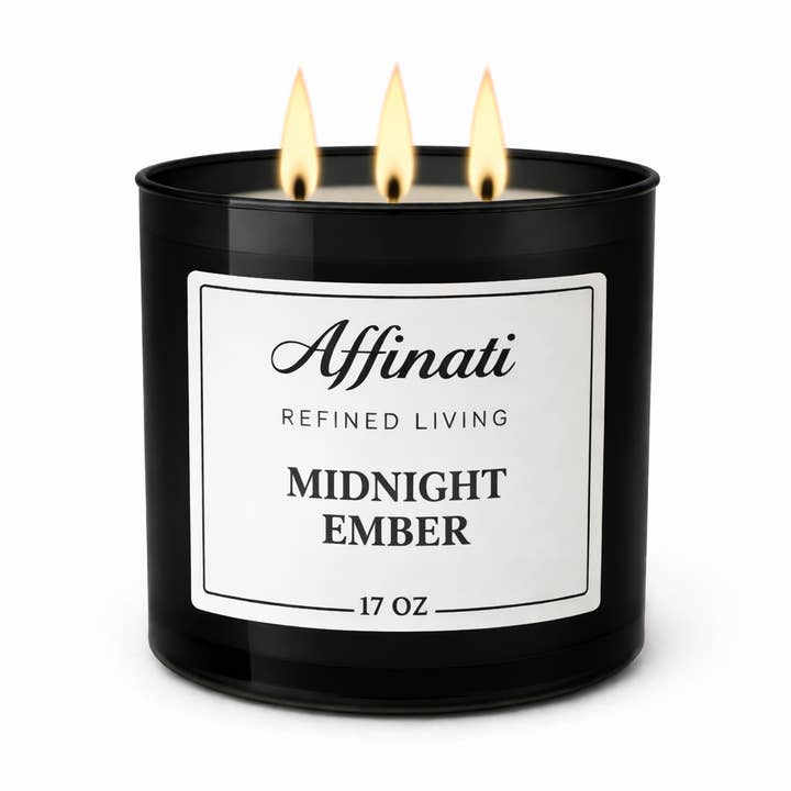 3-Væge Midnight Ember Lys for engroshandel hos Affinati