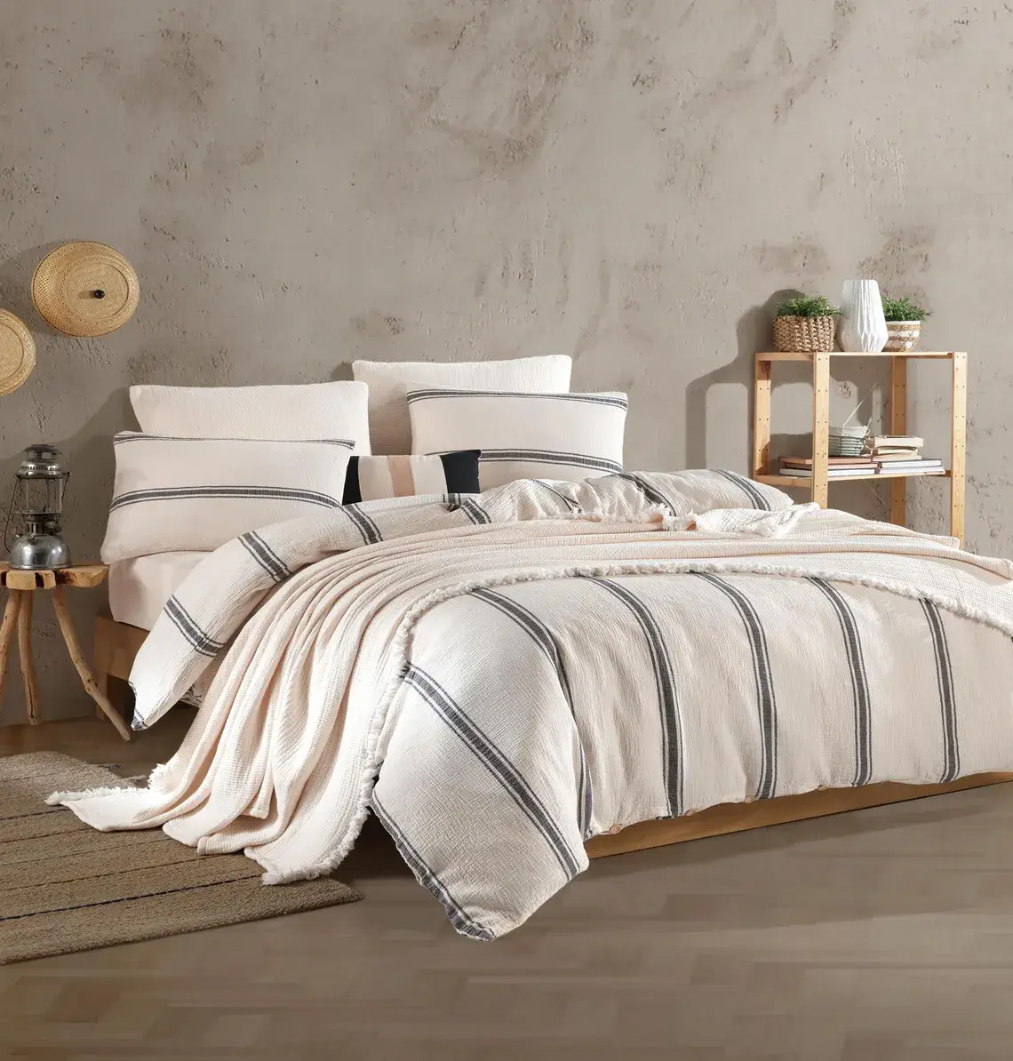 Aseel Buy Good - Vente Housses de couette - Ensemble de housse de couette premium boho taille king9