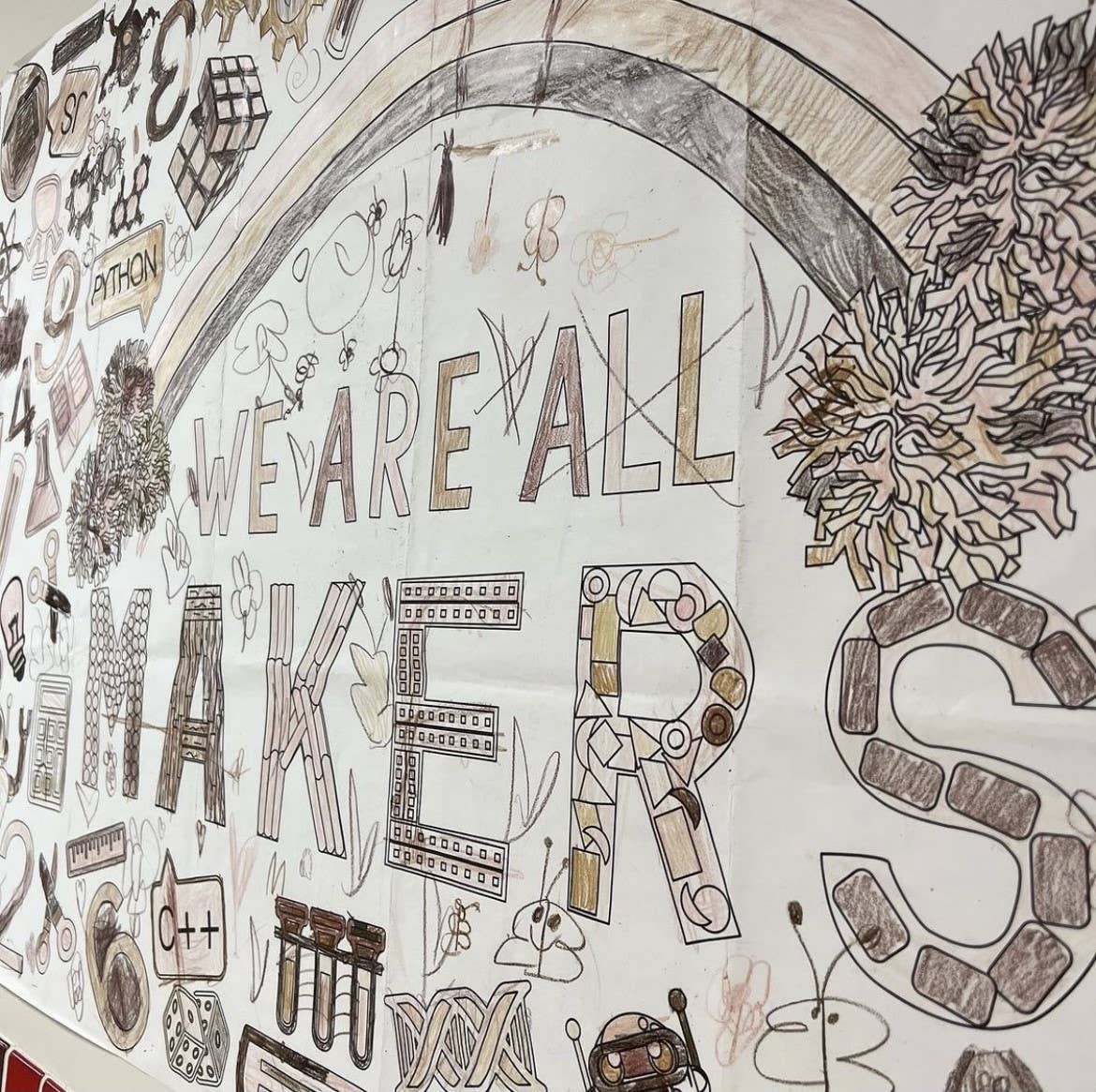 Creative Crayons Workshop - Wholesale Coloring & Activity Book - Kids & Baby - STEM-themed Coloring Poster | Giant School Coloring Banner5