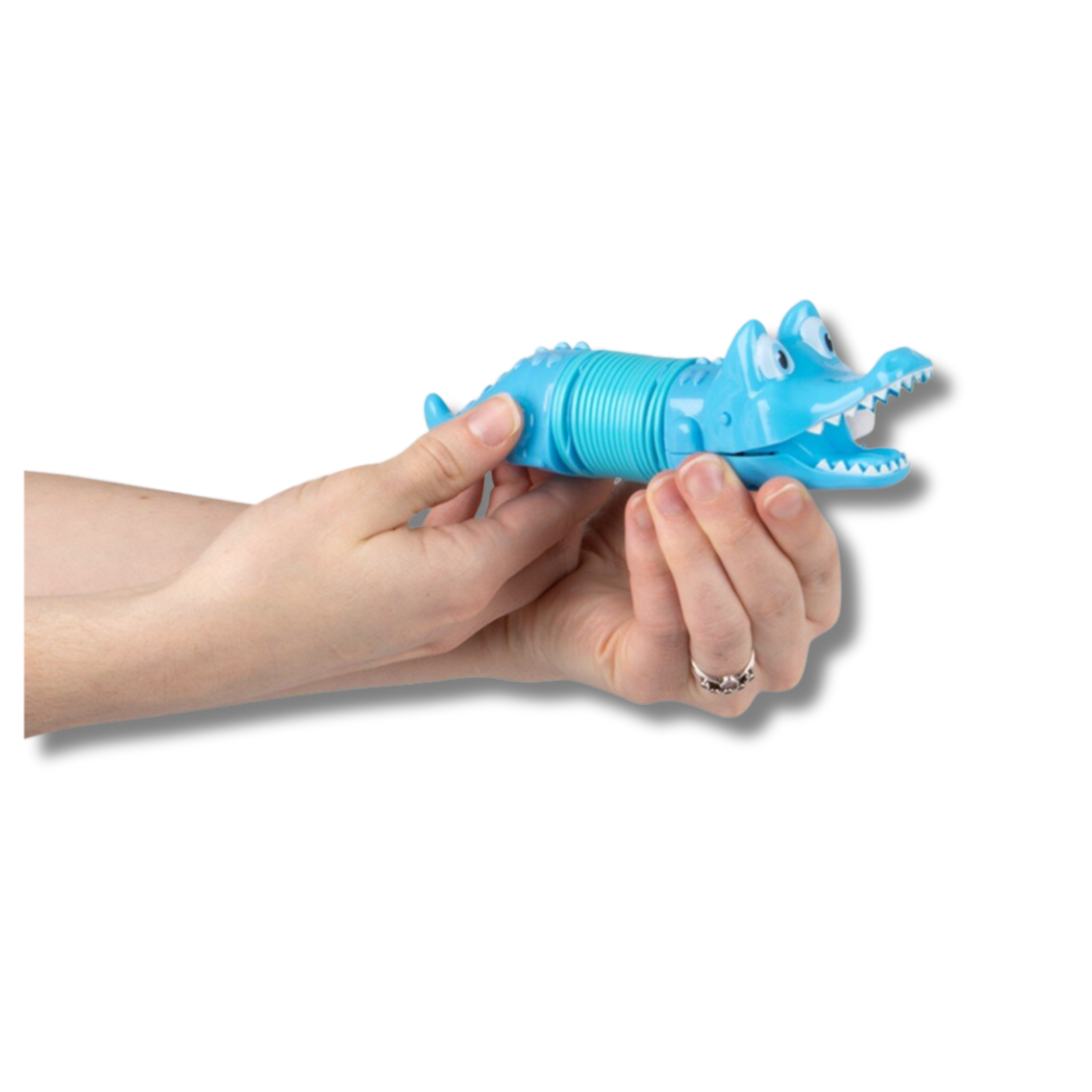 JSBlueRidge Toys - Vente Fidget/jouet anti-stress – enfant - Jouet à Ressort en Forme d'Alligator pour Enfants - Assorti1