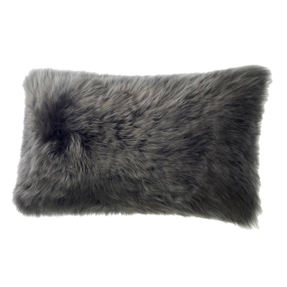 Fibre by Auskin USA - Wholesale Throw/Decorative Pillow - Long Wool Sheepskin Lumbar Pillow11