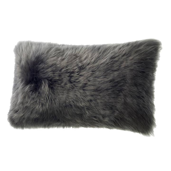 Fibre by Auskin USA - Wholesale Throw/Decorative Pillow - Long Wool Sheepskin Lumbar Pillow11
