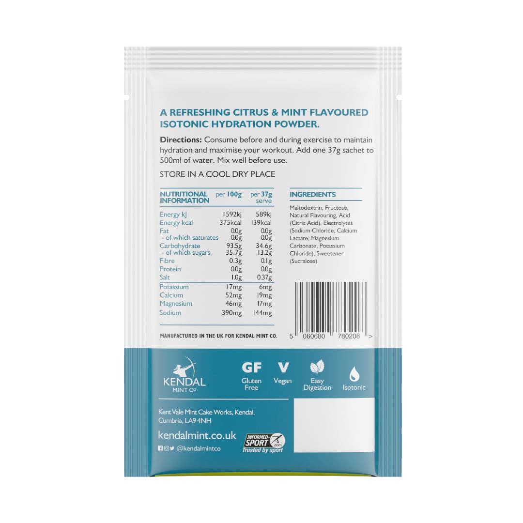 Kendal Mint Co® – wholesale Hälsodryck i pulverform – KMC ISO MIX Isotonisk Hydrering | +Elektrolyter | Vegansk & Glutenfri5