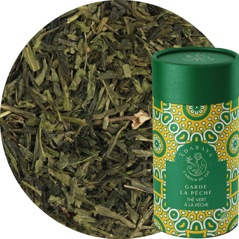 ADARAYA - Wholesale Health/Detox Tea - Garde la Pêche organic green tea1
