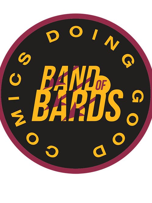 Band of Bards Oxford Patch for wholesale by Band of Bards