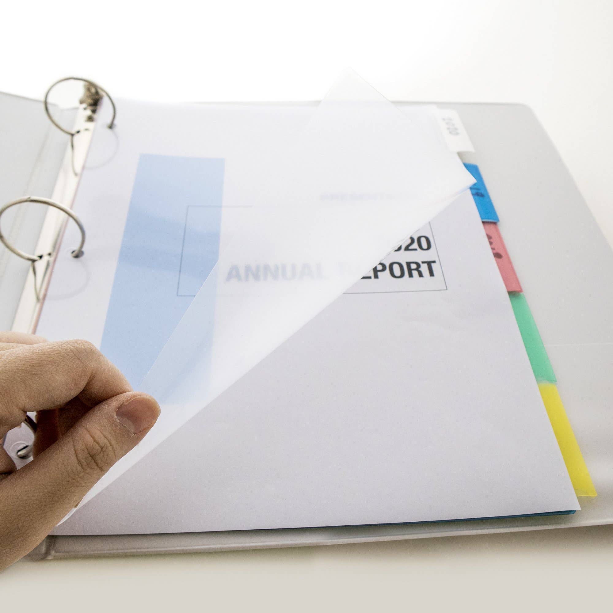 Luna Office Supply -  Everyday Essential - Wholesale Binder - 3 Ring Binder Dividers With Insertable Color Tabs2