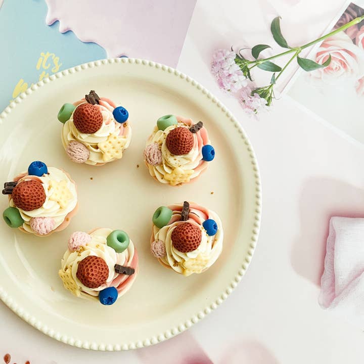 Tammi Home Body & Bath - Wholesale Bar Soap - Handmade Artisan Natural Soap | Cupcake & Smiles | Strawberry Milk Scent1