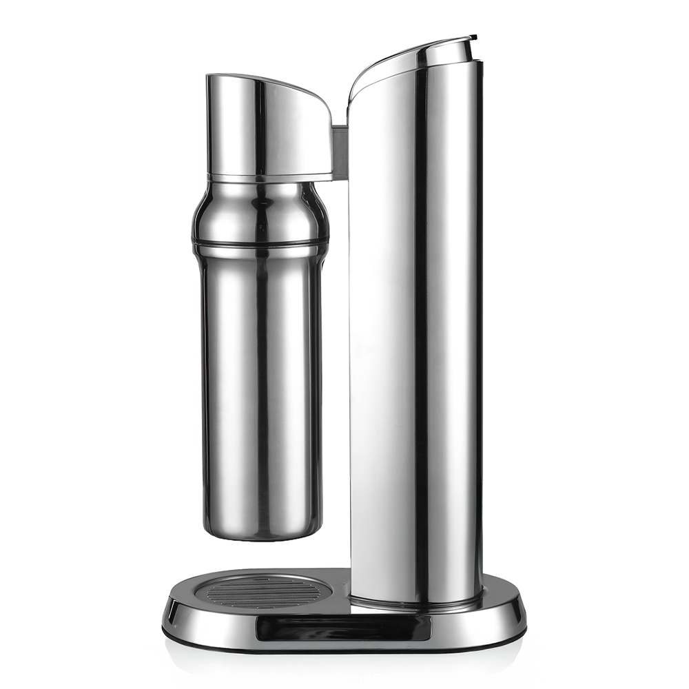 bubliq - Vendita all'ingrosso Elettrodomestici da cucina - bubliq glass carbonator in acciaio - macchina per acqua frizzante2